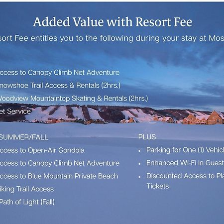 Blue Mountain Resort Mosaic Suites บลูเมาเทนส์ ภายนอก รูปภาพ